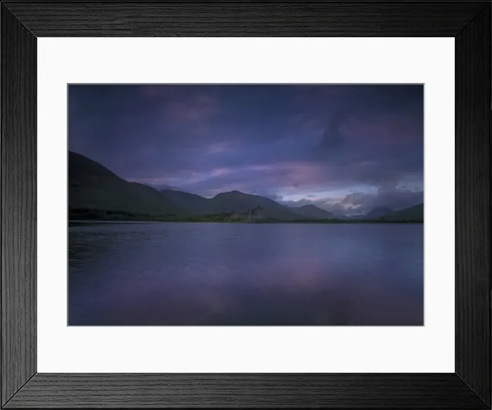 Framed Print : Killchurn dusk