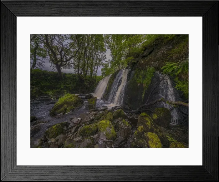 Framed Print : Dalmally waterfall