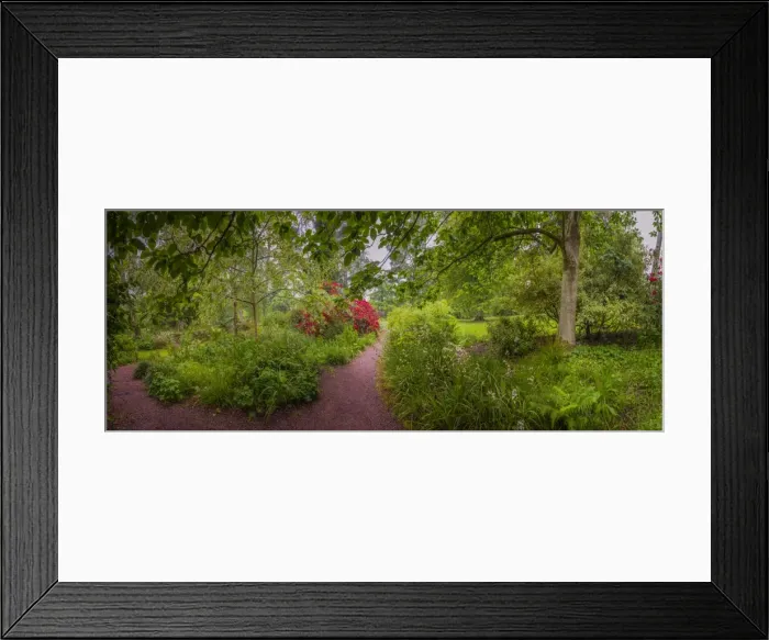 Framed Print : Knightshayes Gardens