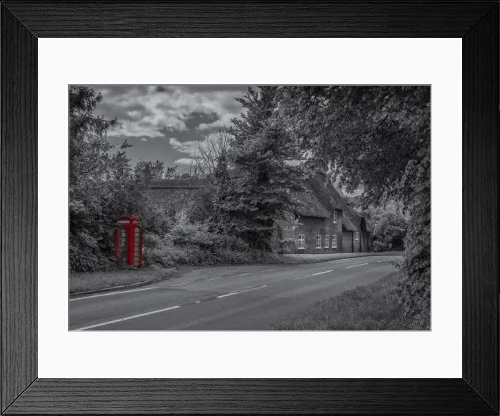 Framed Print : British Phone Box Framed Print : British Phone Box