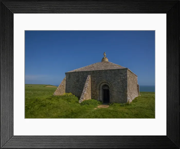 Framed Print : St Aldhelms Chapel Framed Print : St Aldhelms Chapel