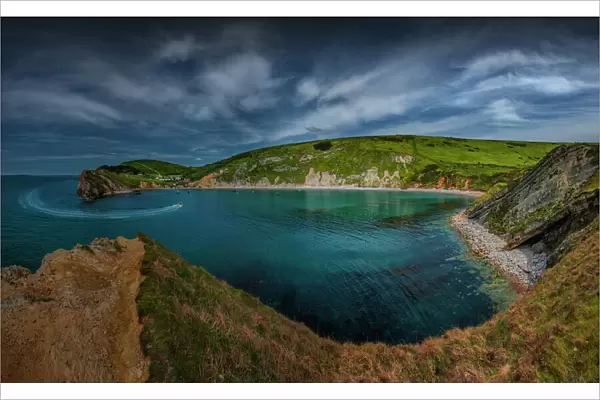 View to Lulworth cove