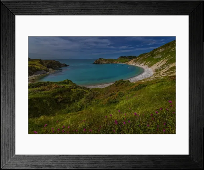 Framed Print : Spring at Lulworth Cove Framed Print : Spring at Lulworth Cove