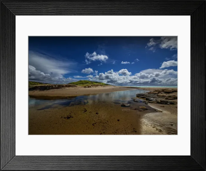 Framed Print : Blow Creek viewpoint