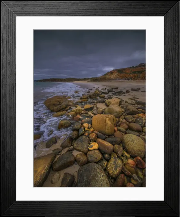 Framed Print : Emita Beach viewpoint Framed Print : Emita Beach viewpoint