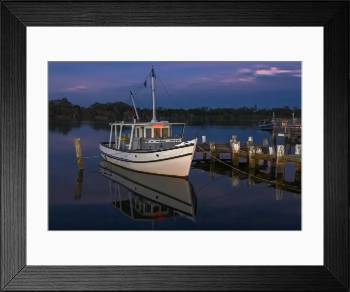 Framed Print : The boat Framed Print : The boat