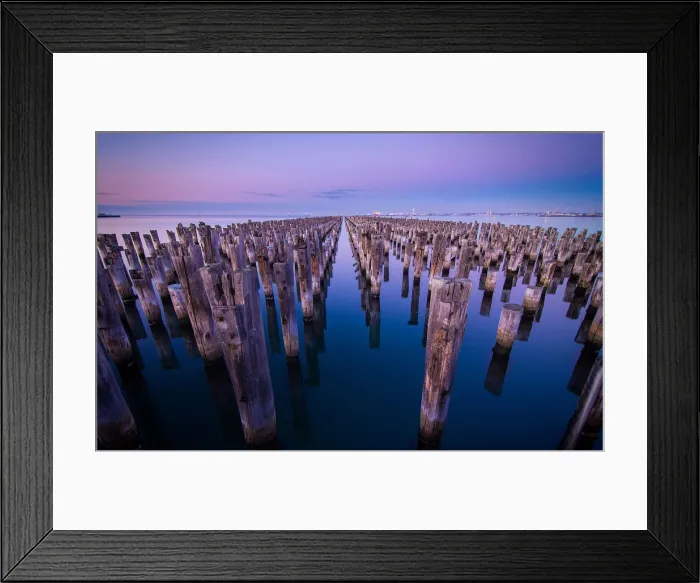 Framed Print : Prince pier Dawn 2015