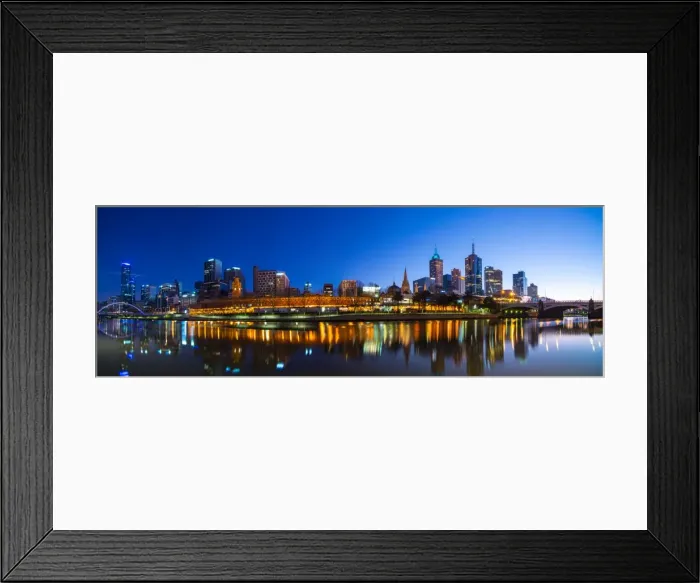 Framed Print : Flinder station (view from Southbank) Framed Print : Flinder station (view from Southbank)