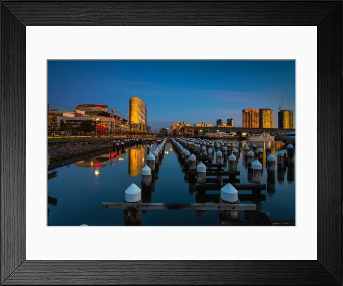Framed Print : Melbourne DockLand (view from New Quay Promonade) Framed Print : Melbourne DockLand (view from New Quay Promonade)