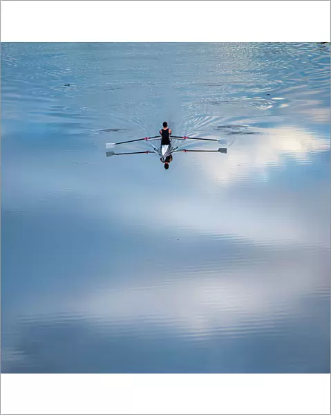 sky rowing
