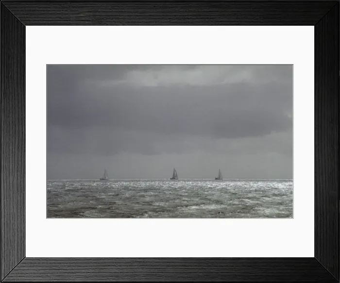 Framed Print : Sail boats