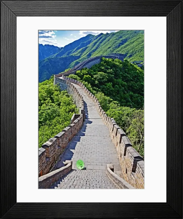 Framed Print : Great Wall of China at Mutianyu, Beijing
