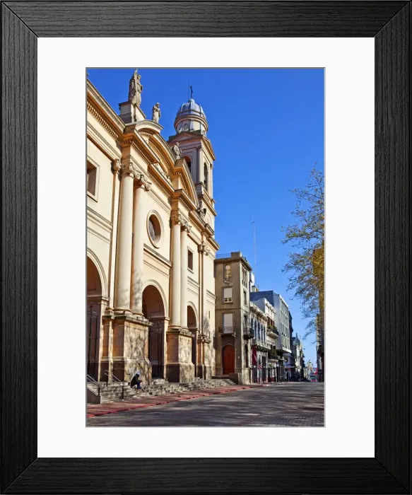 Framed Print : Metropolitan Cathedral, Montevideo Framed Print : Metropolitan Cathedral, Montevideo