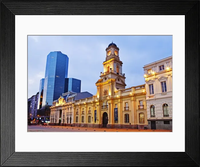 Framed Print : National History Museum, Santiago, Chile