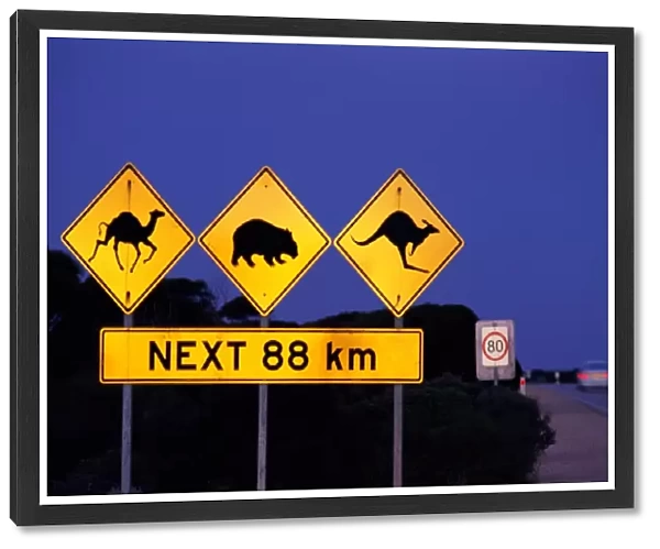 Road Sign, Eucla, Western Australia