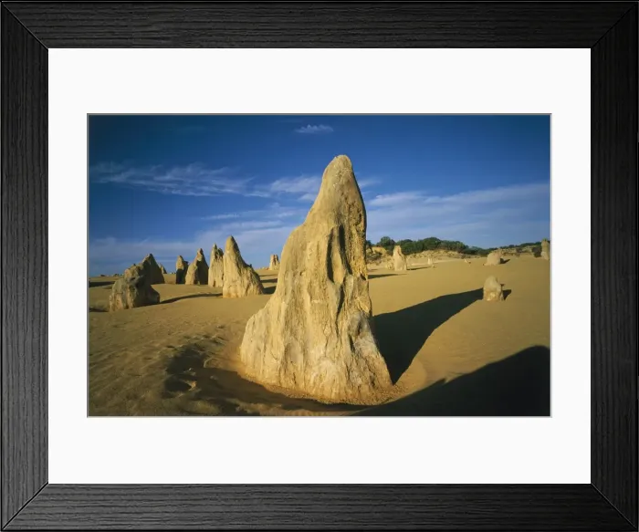 Framed Print : Pinnacles in Desert Framed Print : Pinnacles in Desert