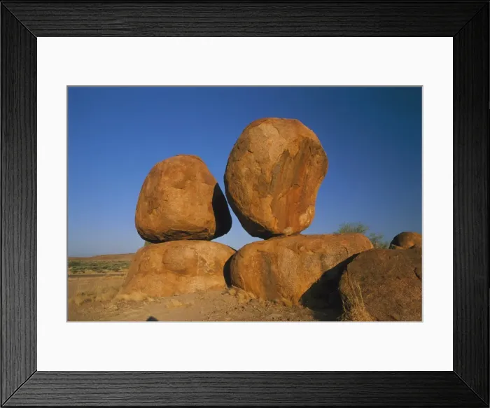 Framed Print : Devils Marbles Framed Print : Devils Marbles