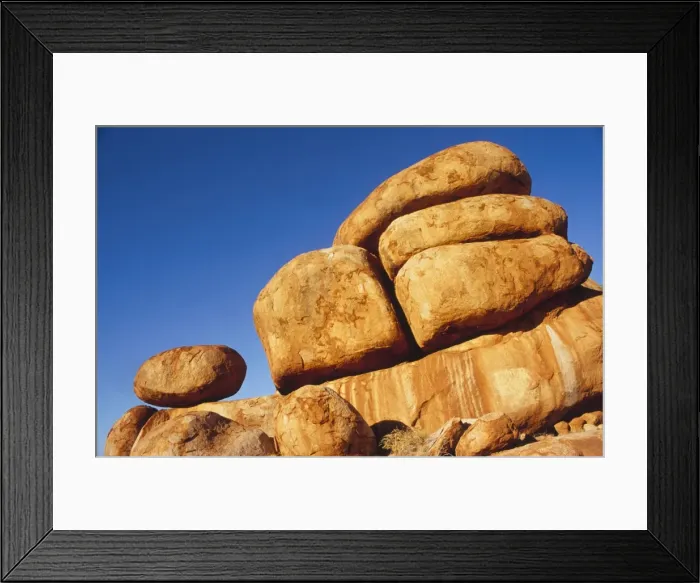 Framed Print : Devils Marbles Framed Print : Devils Marbles