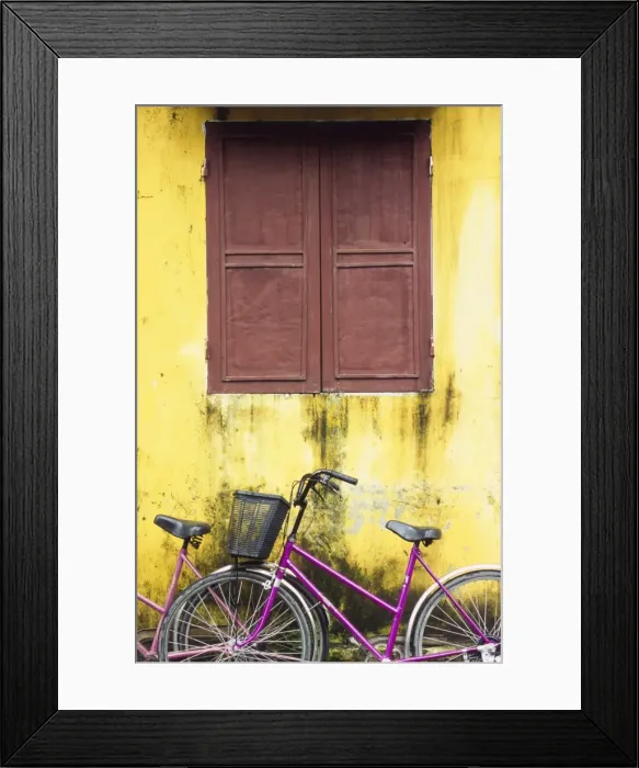 Framed Print : Bicycle by Window Framed Print : Bicycle by Window