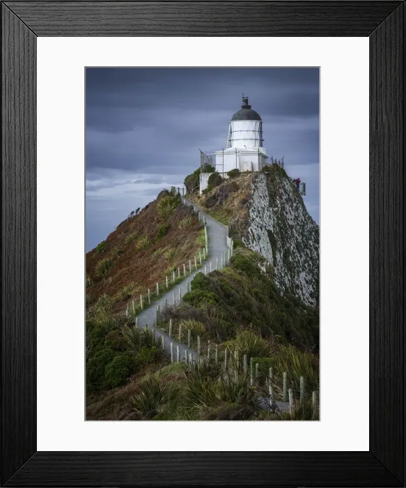 Framed Print : Nugget Point Lighthouse, South Island, New Zealand Framed Print : Nugget Point Lighthouse, South Island, New Zealand