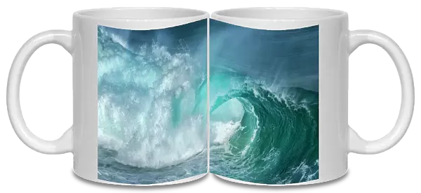 Barrel in the surf