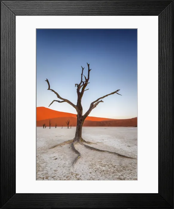 Framed Print : Sunset at Deadvlei, Namibia