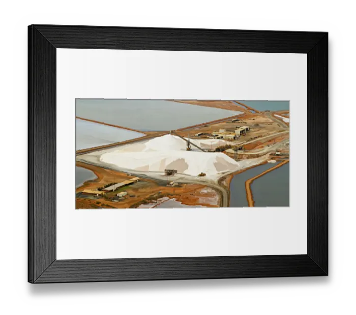 Framed Print : Dampier Salt Port Hedland