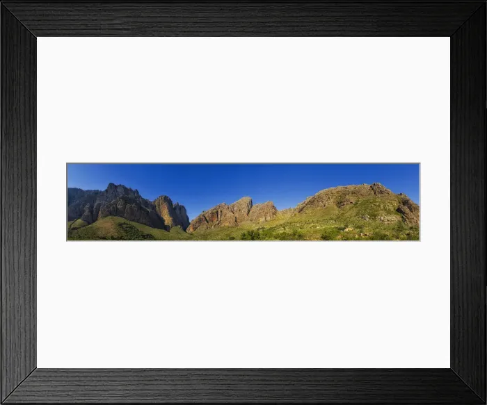 Framed Print : Du ToitsKloof Pass, Cape Town, South Africa