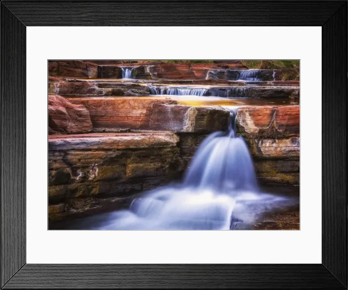 Framed Print : Falls At Dales Gorge, Karijini National Park