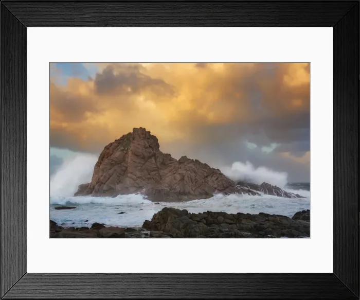 Framed Print : Sugar Loaf Rock