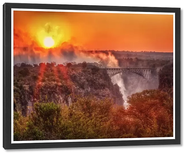 Sunrise, Victoria Falls, Zimbabwe