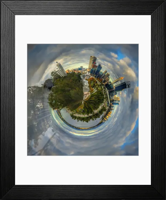 Framed Print : Around Kings Park in Perth