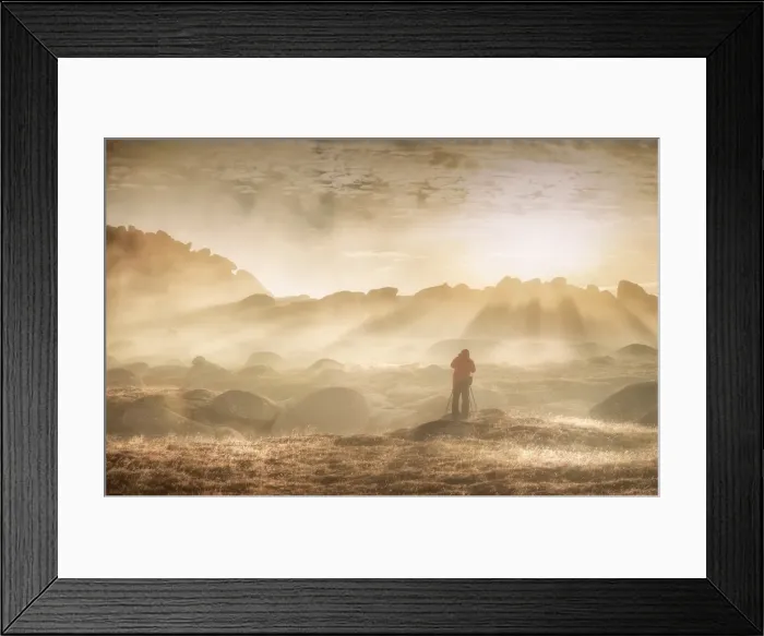 Framed Print : Morning light