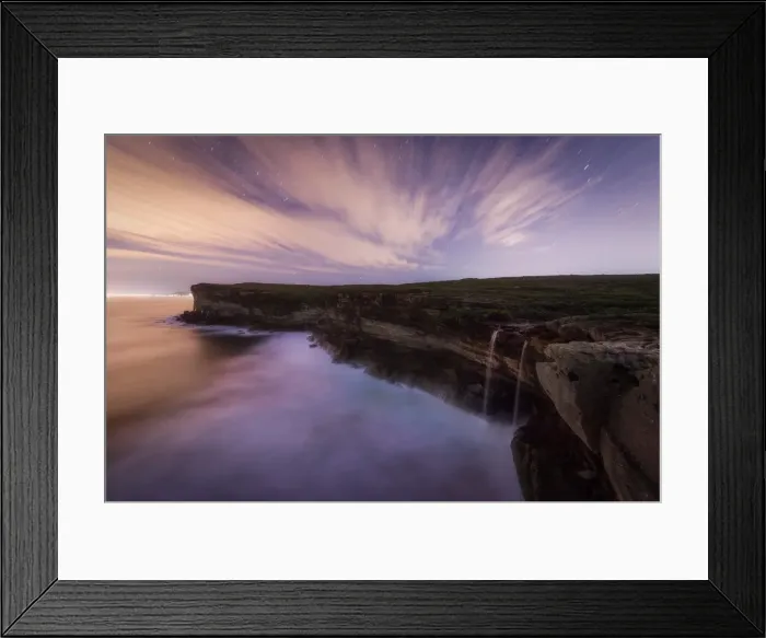 Framed Print : ocean fall Framed Print : ocean fall