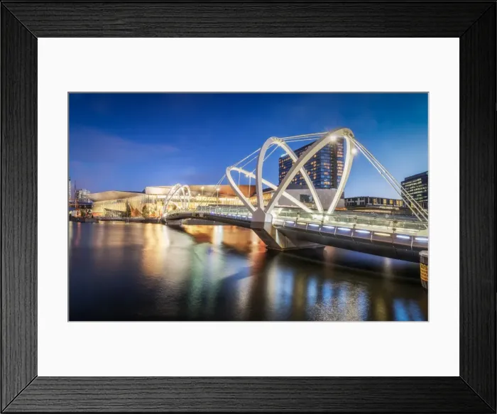 Framed Print : yarra river