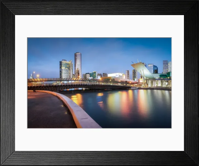 Framed Print : yarra river