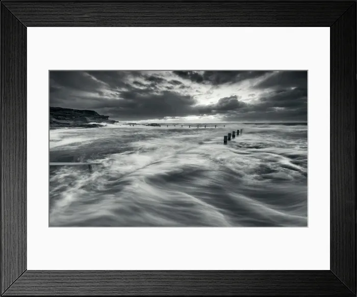 Framed Print : Mahon pool