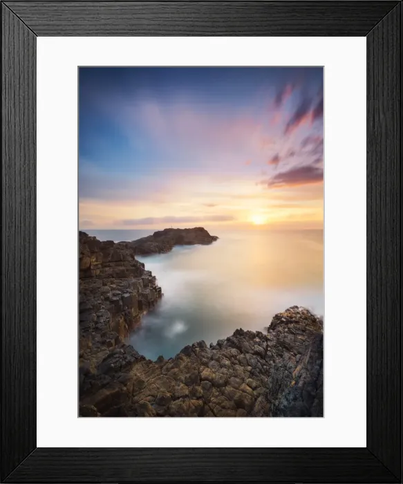 Framed Print : Meeting the sun