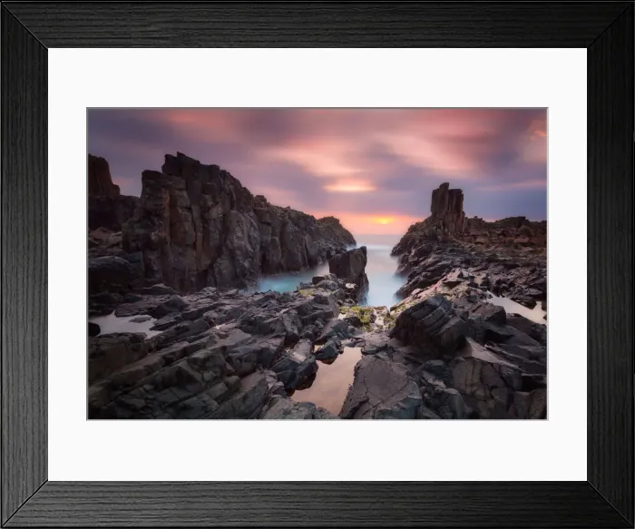 Framed Print : Iron and Silk