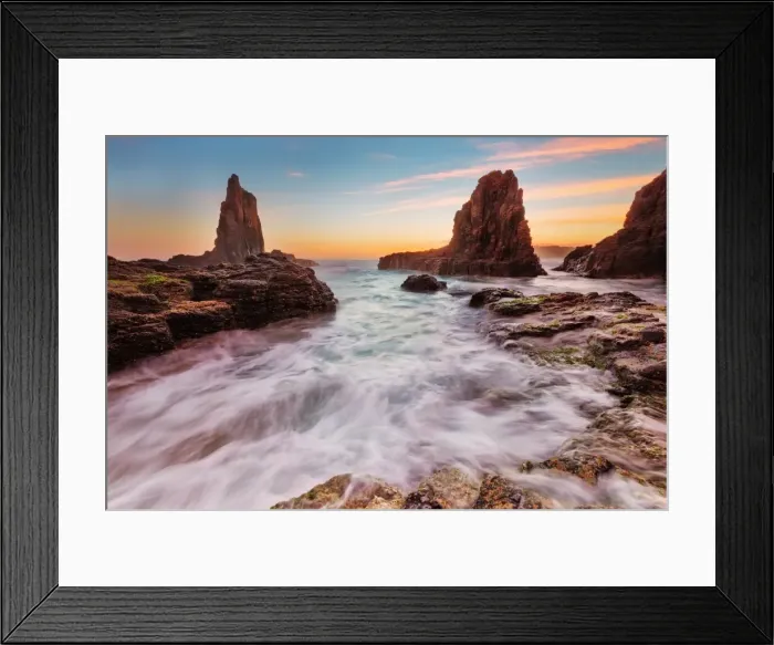 Framed Print : Cathedral rocks