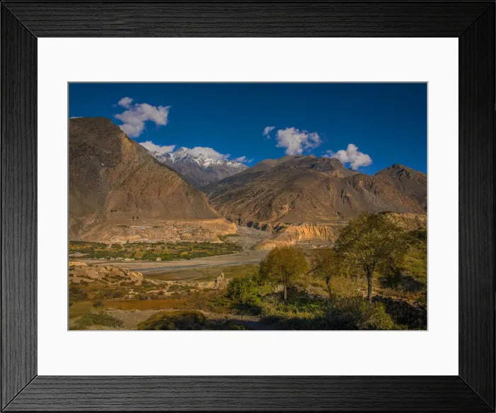 Framed Print : A rural scene in Jomson, in the beautiful mountainous region of the Annapurnas, Nepal Framed Print : A rural scene in Jomson, in the beautiful mountainous region of the Annapurnas, Nepal