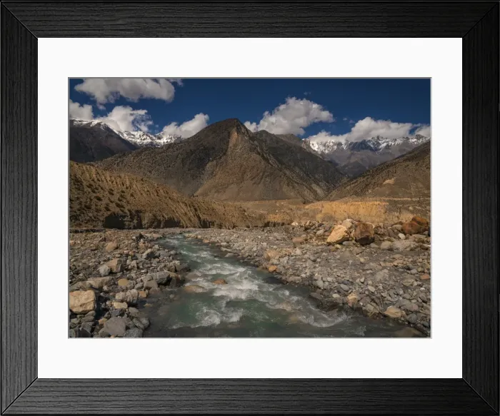 Framed Print : A rural scene in Jomson, in the beautiful mountainous region of the Annapurnas, Nepal Framed Print : A rural scene in Jomson, in the beautiful mountainous region of the Annapurnas, Nepal