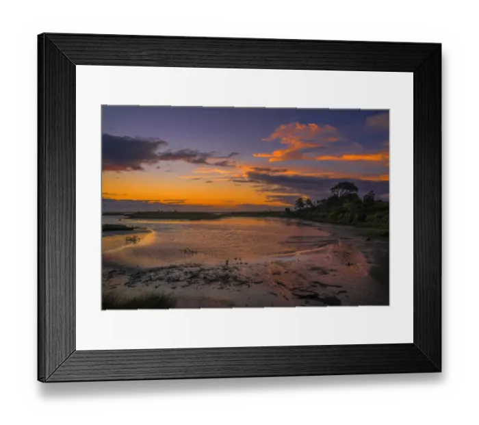 Framed Print : West coastline near the Okuru river, south Island, New Zealand Framed Print : West coastline near the Okuru river, south Island, New Zealand