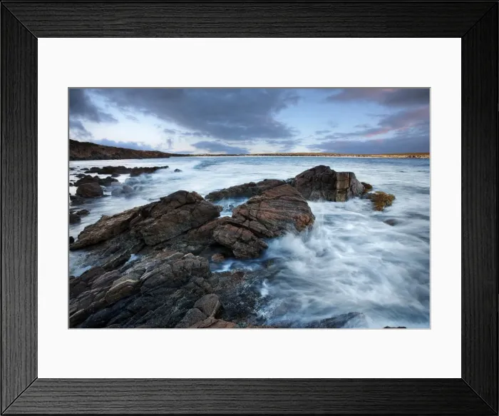 Framed Print : Sunset at Sleaford Bay, Eyre Peninsula, South Australia, Australia