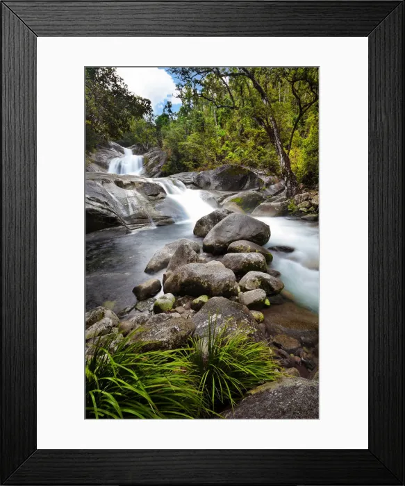 Framed Print : Josephine Falls, Wooroonooran National Park, Far North Queensland, Australia Framed Print : Josephine Falls, Wooroonooran National Park, Far North Queensland, Australia