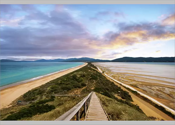 The Neck of Bruny Island, South Eastern Coast of Tasmania, Australia