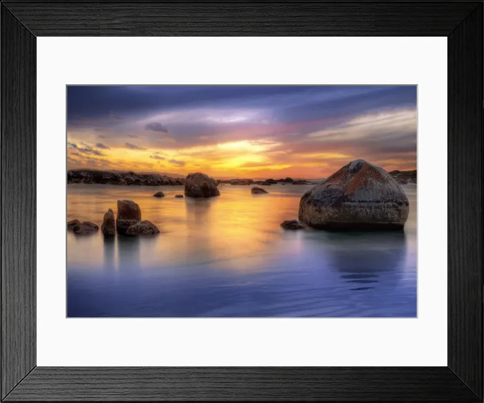 Framed Print : Sunrise at the Greens Pool, William Bay National Park, Western Australia Framed Print : Sunrise at the Greens Pool, William Bay National Park, Western Australia