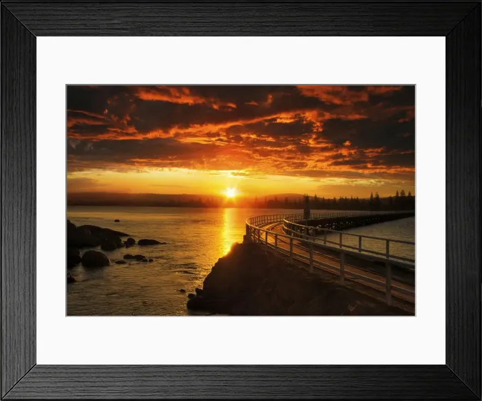 Framed Print : Causeway Bridge Leading to Granite Island From Victor Harbor, South Coast of the Fleurieu Peninsula, South Australia Framed Print : Causeway Bridge Leading to Granite Island From Victor Harbor, South Coast of the Fleurieu Peninsula, South Australia