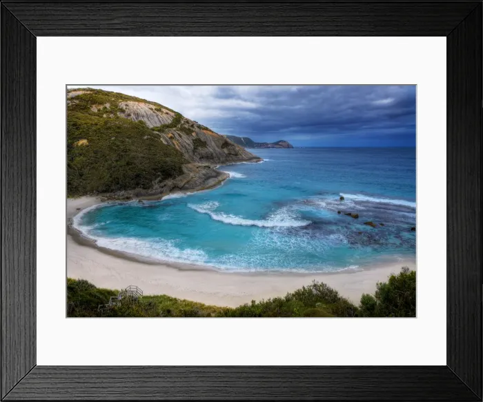 Framed Print : Salmon Holes In Torndirrup National Park Along The Northern End of Isthmus Bay, Albany Region, Western Australia Framed Print : Salmon Holes In Torndirrup National Park Along The Northern End of Isthmus Bay, Albany Region, Western Australia