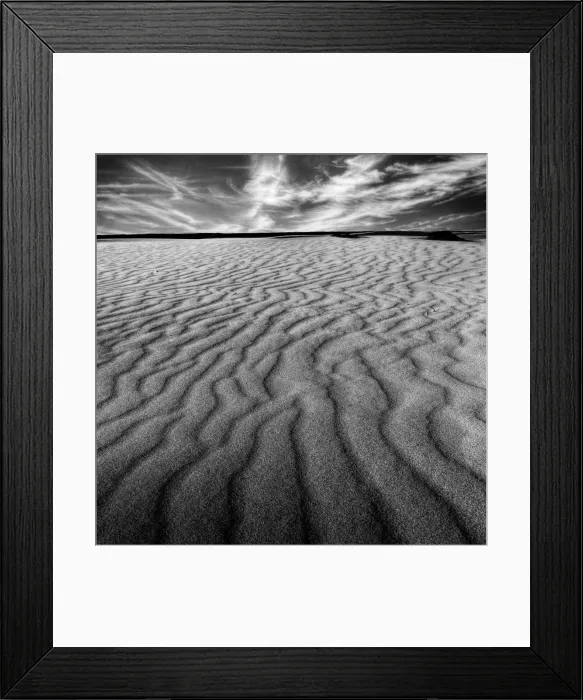 Framed Print : White Sand Dune at Hangover Bay, Nambung National Park, Western Australia, Australia